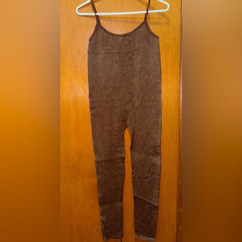 Forever 21 Brown Jumpsuit